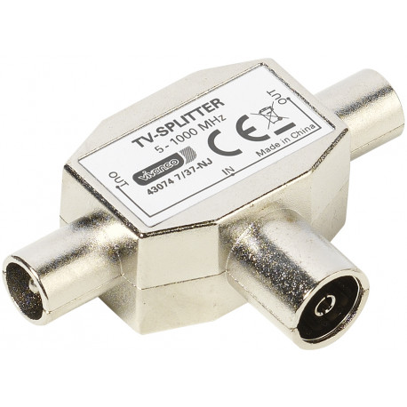 Vivanco antenna cable splitter TV