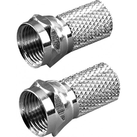 Vivanco cable connector F 6.5mm 2pcs