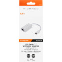 Vivanco adapter USB-C - LAN RJ45