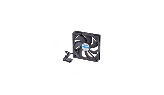 Akyga System fan 12 cm black AW-12A-BK Molex 120x120 mm Computer case 1 pc(s)