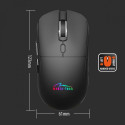 Wireless mouse 2in1 (BT/RF)SILENT&RECHARGE
