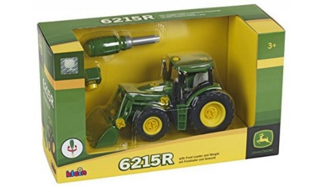 John Deere tractor with weight