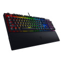Razer BlackWidow V3 mehaaniline mänguklaviatuur juhtmega RGB LED valgus NORD must