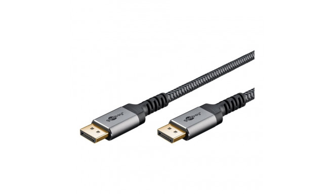 Goobay DisplayPort kaabel 2.0/2.1, 54 Gbit/s | 75680 | DisplayPort – DisplayPort