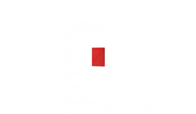 Western Digital My Passport 4TB punane HDD USB 3.0