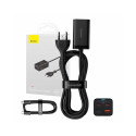 kiirlaadija Baseus GaN3 Pro, 2x USB-C, 2x USB, 65W (must)