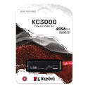 Kingston SSD KC3000 4TB M.2 PCIE NVMe 3D TLC 7000MBytes/sec