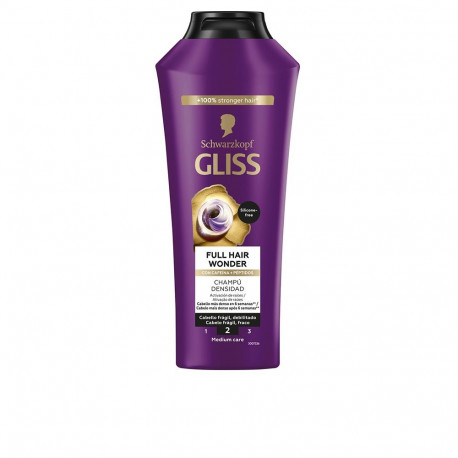 Schwarzkopf šampoon Gliss Full Hair Wonder tihedust andev 400ml
