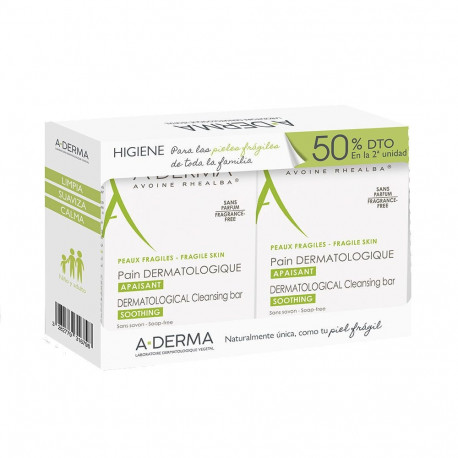 A-DERMA DERMOPAN pastilla duo 2 x 100 gr