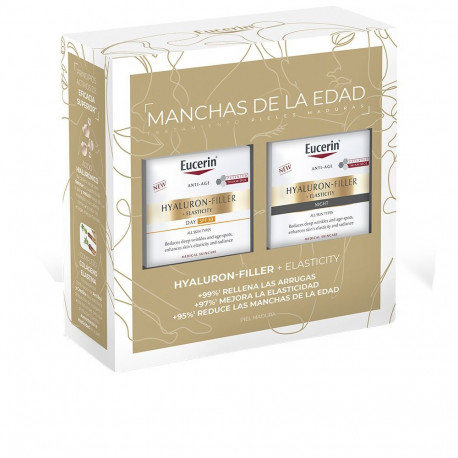 EUCERIN HYALURON FILLER DÍA + ELASTICITY SPF30 50 ML + NOCHE 50 ML ESTUCHE 2 pz