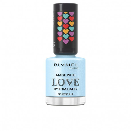 RIMMEL LONDON MADE WITH LOVE by Tom Daley esmalte de uñas #853-pillow talk 8 ml