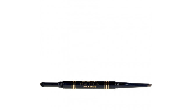 Max Factor kulmupliiats Real Brow fill & shape #04, sügavpruun