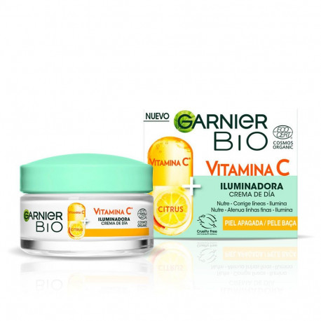 Garnier päevakreem Vitamin C Bio sära andev tuhmile nahale 50ml
