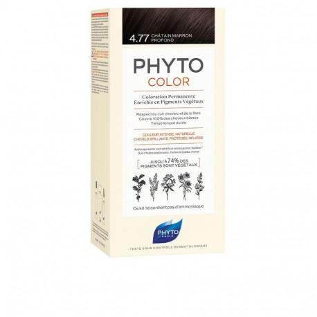 Phytocolor juuksevärv #4.77 4u, intensiivne kastanpruun