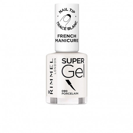 RIMMEL LONDON FRENCH MANICURE super gel #090-porcelain 12 ml
