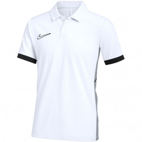 Koszulka dla dzieci Nike Dri-Fit Academy Polo biała FZ9763 100 XS