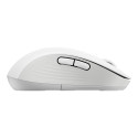 LOGITECH Signature M650 Mouse optical 5 buttons wireless Bluetooth 2.4 GHz Bolt USB receiver off-whi