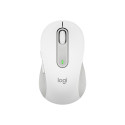 LOGITECH Signature M650 Mouse optical 5 buttons wireless Bluetooth 2.4 GHz Bolt USB receiver off-whi