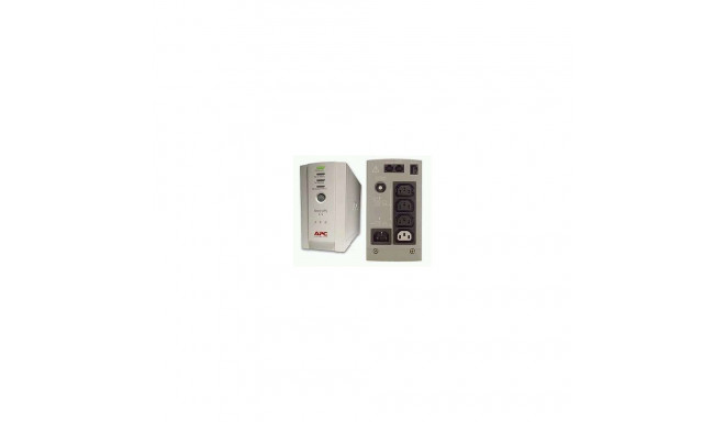 APC Back-UPS CS 350 UPS AC 230V 210Watt 350VA RS-232 USB output connectors 4 beige
