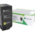 LEXMARK kollane tooner Corporate CS720 CS725 CX725 jaoks 7k