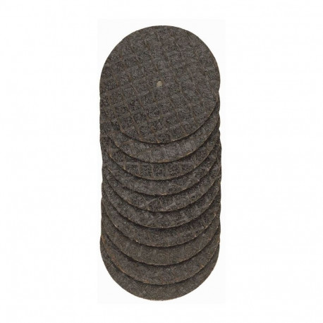 Proxxon 28809 cutting discs – 50 reinforced aluminium oxide discs, 22 mm diameter, fabric reinforced