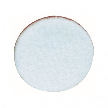 Proxxon polishing felt discs – medium-hard, 50 mm diameter, pack of 2, hook-and-loop attachment for 