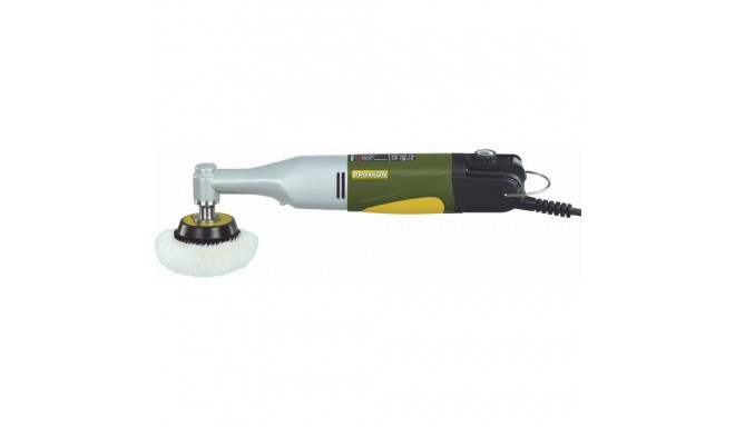 Proxxon WP/E 28660 angle polisher – compact 100W DC motor, variable speed 800-2,800 rpm, 50mm backin