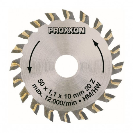 Proxxon ketassaeketas, 50 mm (20 hammast) 28017