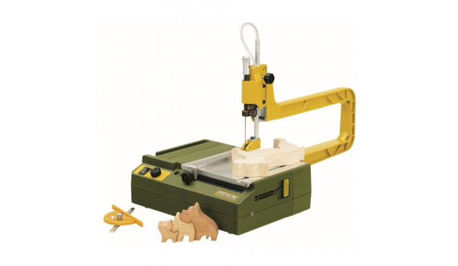 Proxxon DS 230/E scroll saw – electronic speed regulation 150-2,500 strokes/min, dust blower, adjust