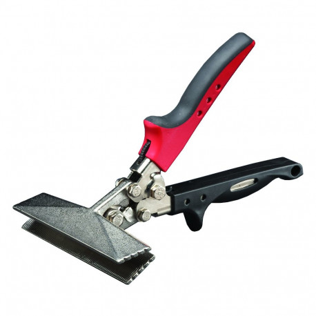 Malco S6R 6-inch hand seamer – forged steel jaws, 7:1 compound leverage, ergonomic RedLine handles, 