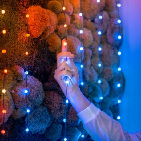 Twinkly Candies LED Christmas tree lights TWKP100RGB-T 6 m