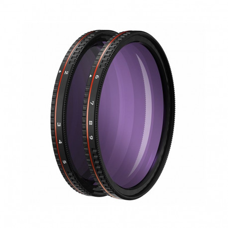 Camera Filter - Freewell Du Pilki VND 2-5 ND4-ND32 + VND 6-9 ND64-ND512 62mm