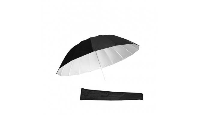 Reflective Umbrella - MITOYA 185cm 16-Rod Fiberglass Silver