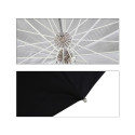 Reflective Umbrella - MITOYA 185cm 16-Rod Fiberglass Silver