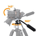 Tripod Head - K&F Concept FH-02 2D Aluminum Alloy 3kg Load Capacity