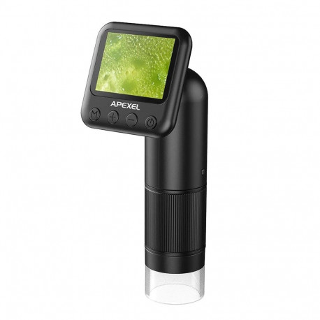 Digital Microscope - Apexel APL-MS008 200-400x Magnification 2-inch Display