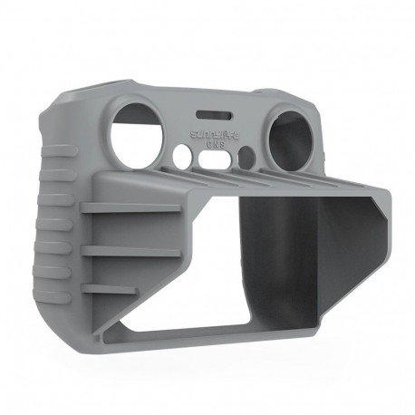 Controller Case - Sunnylife BHT678 DJI RC 2 Silicone Cover with Sunshade Gray