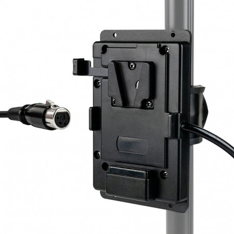 Battery Adapter - V-Lock / V-Mount with 4-Pin XLR Output 10A