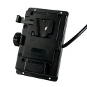 Battery Adapter - V-Lock / V-Mount with 4-Pin XLR Output 10A