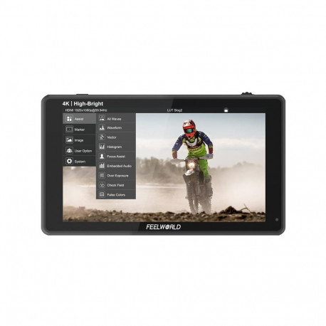 Monitor - LUT6E 6" 4K Touchscreen 1920x1080 IPS 1600 cd/m² Dual HDMI