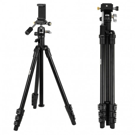 Tripod - MITOYA MTY202F 150cm Max Height 1.2kg Capacity Phone Holder