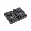 Power Supply Plate - CAME-TV DUAL V-MOUNT for Two Batteries with D-TAP Outputs