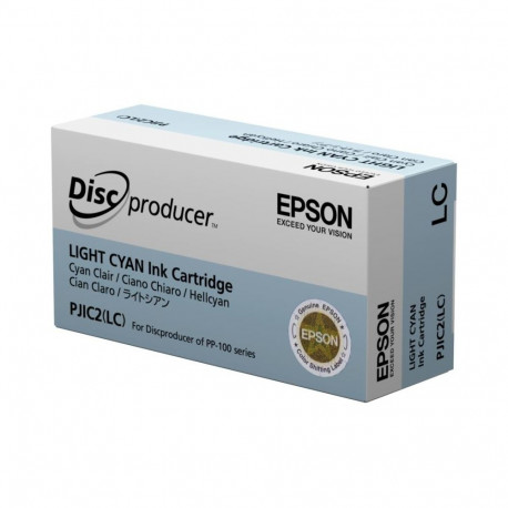 Ink Cartridge - Epson Discproducer PJIC7 30ml Light Cyan