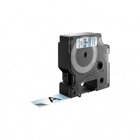 Label Tape - Dymo 45800 88x65mm Black on Clear