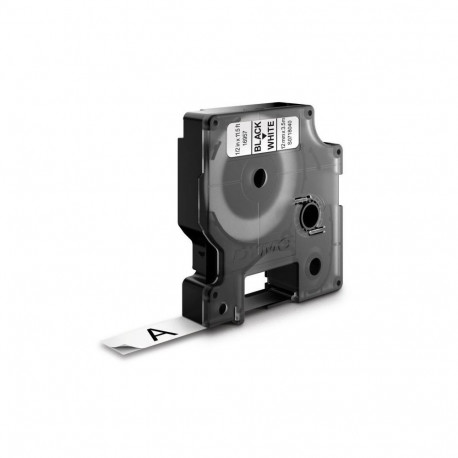 Label Tape - Dymo 16957 Flexible Nylon Black White