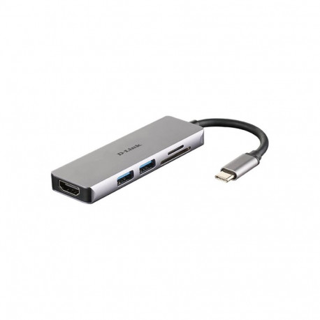 Docking Station - D-LINK DUB-M530 4K HDMI USB 3.0 SD/microSD Reader