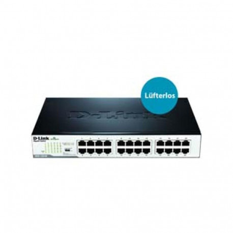 Networking Equipment - D-Link DGS-1024D 24-Port Gigabit Switch Rack Mountable