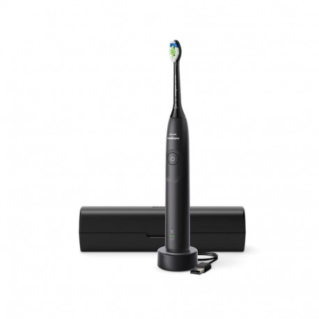 Electric Toothbrush - Philips Sonicare 5300 Adjustable Speed, Timer, Pressure Sensor, Black