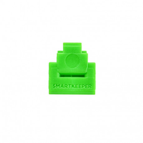 Network Security - SmartKeeper MNL04PKGN 4x RJ11 Port Blockers with Lock Key Green
