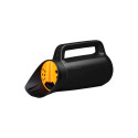 Garden Tool - Fiskars Solid Spreader 3 Flow Rates Easy-Lock System Black Orange